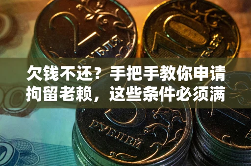 武汉欠钱不还?手把手教你申请拘留老赖,这些条件必须满足! 武汉欠钱不还?手把手教你申请拘留老赖,这些条件必须满足!